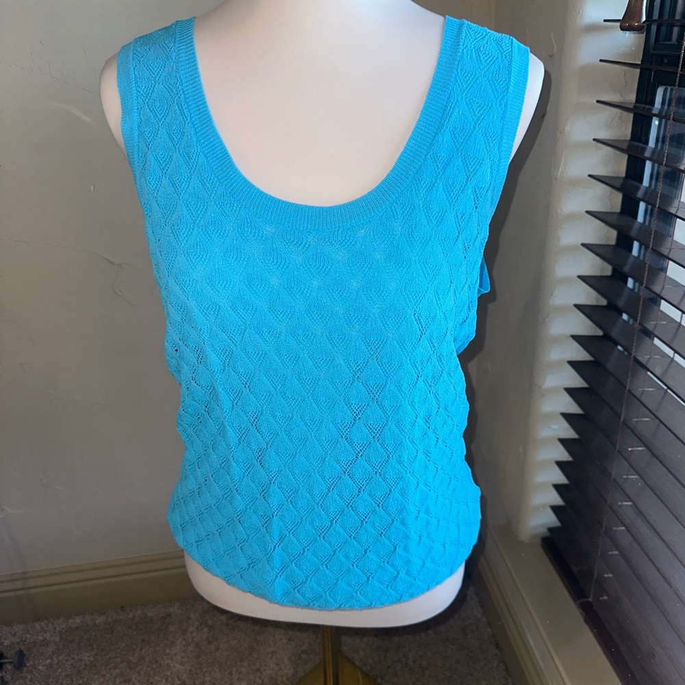 Women’s Blue Antonio Melani Tank Top Size Large
